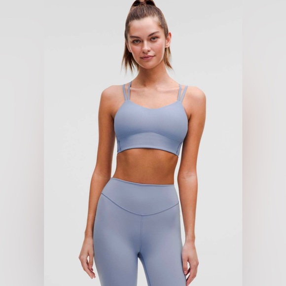 lululemon athletica Other - Lululemon Like a Cloud Ribbed Longline Bra *Light Support, size 14 B/C Cup
